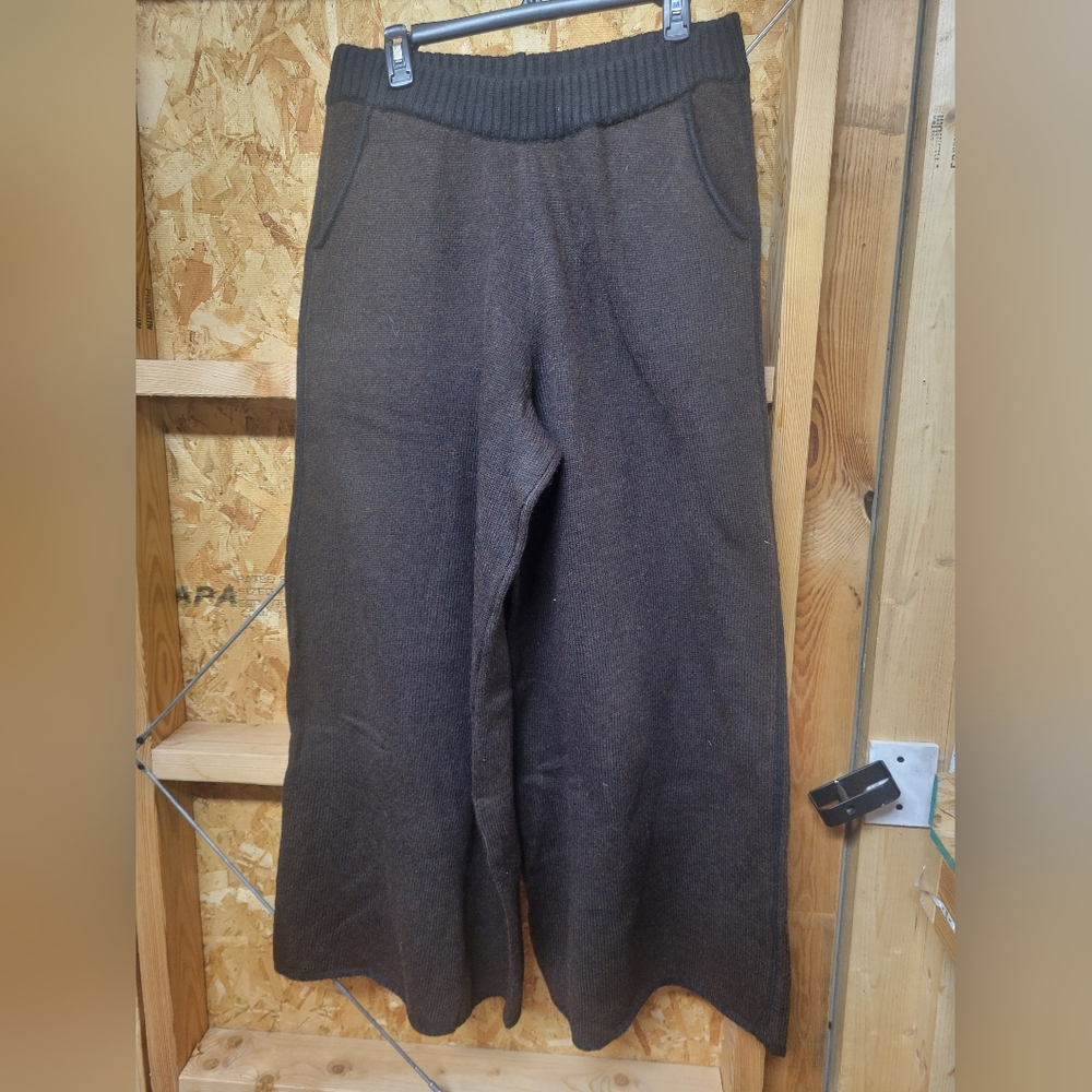 WeWoreWhat NWOT‎ Pull On Wide Leg Sweater Sweatpants Size Large